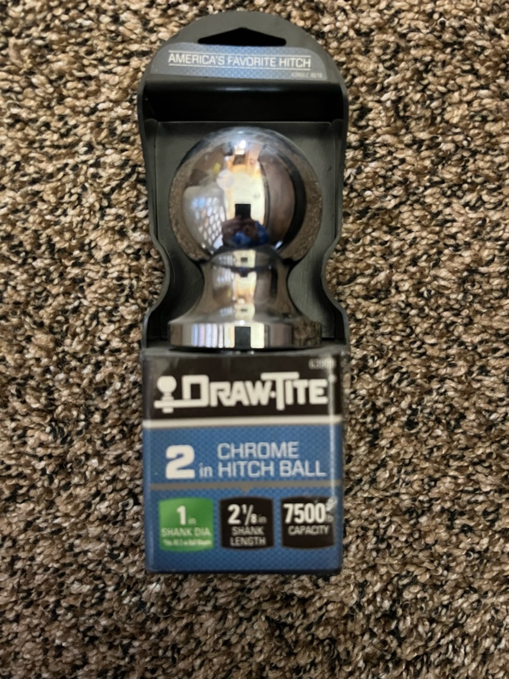 Draw-Tite 2" Chrome Trailer Hitch Ball